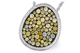 A240-14102: NECK 2.16 MULTI-COLOR DIAS 2.46 TW