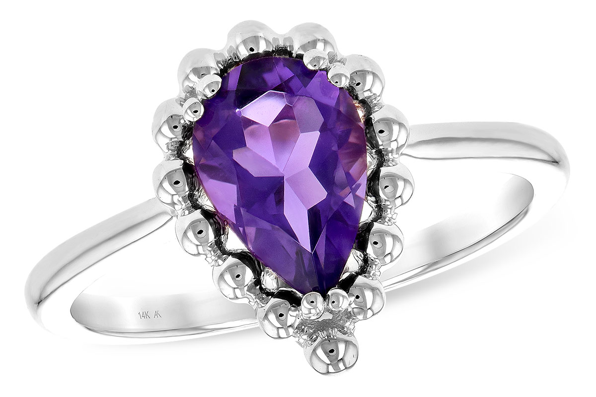 A243-76884: LDS RING 1.06 CT AMETHYST