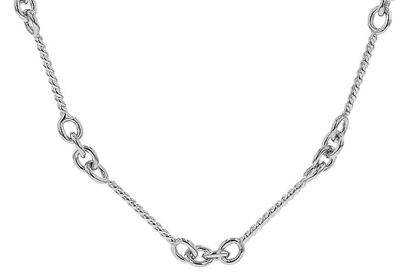 A329-18648: TWIST CHAIN (7IN, 0.8MM, 14KT, LOBSTER CLASP)
