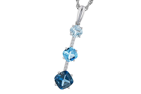 A329-19611: NECK 1.87 TW BLUE TOPAZ 1.90 TGW