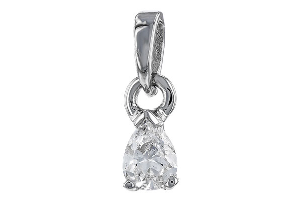 A329-20484: PENDANT .14 PEAR SHAPE
