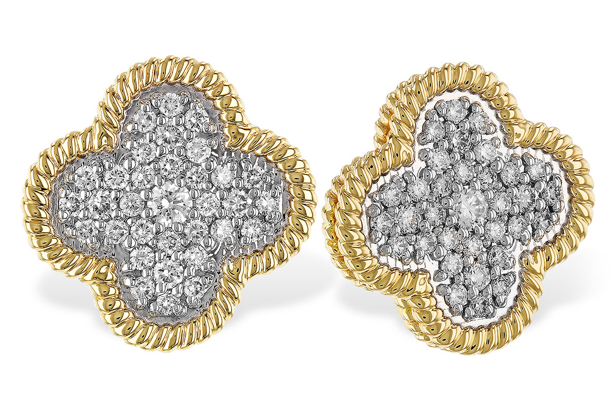 A329-23239: EARRINGS .50 TW
