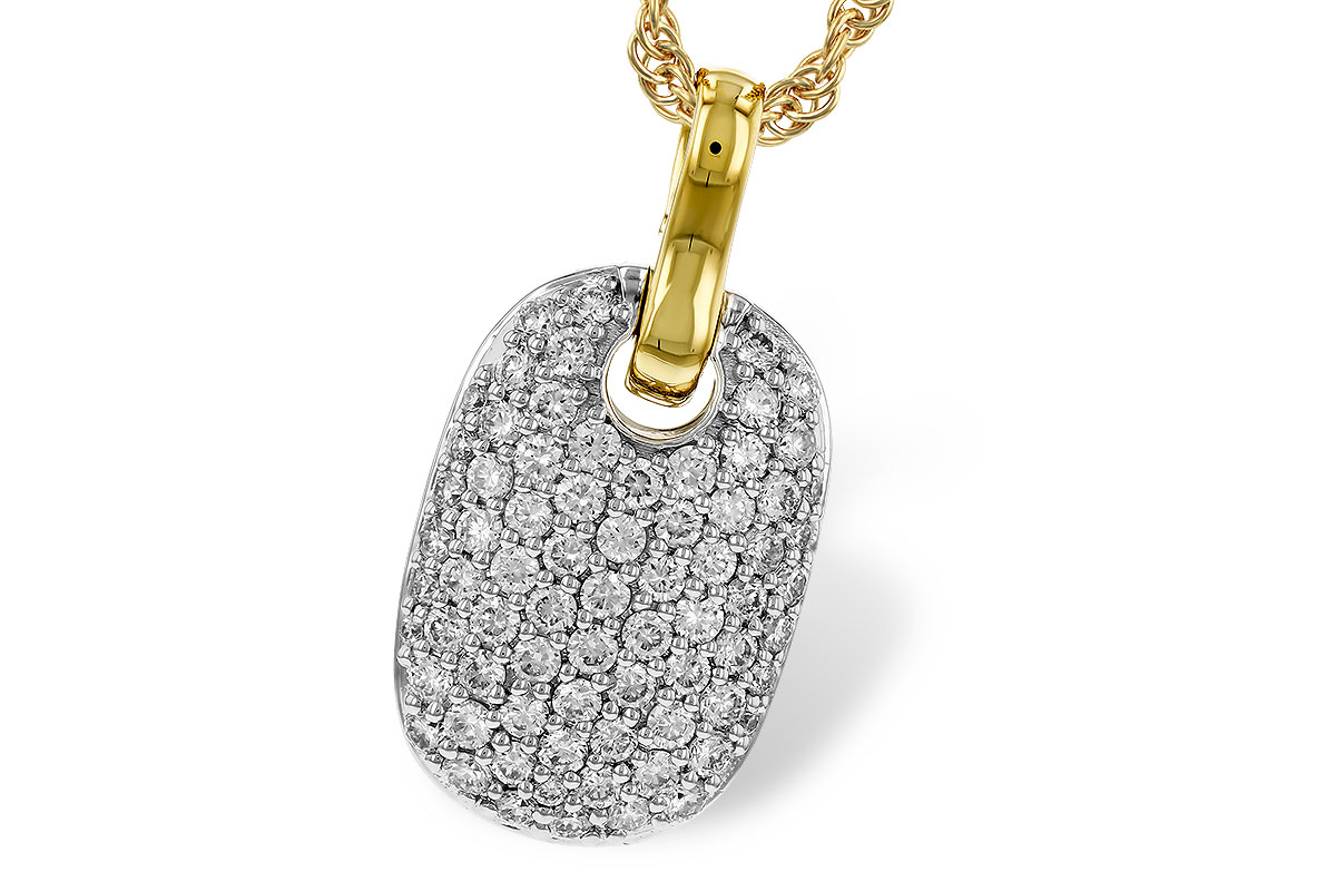 A329-25048: NECKLACE .66 TW