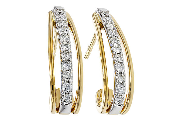 A329-25911: EARRINGS .40 TW