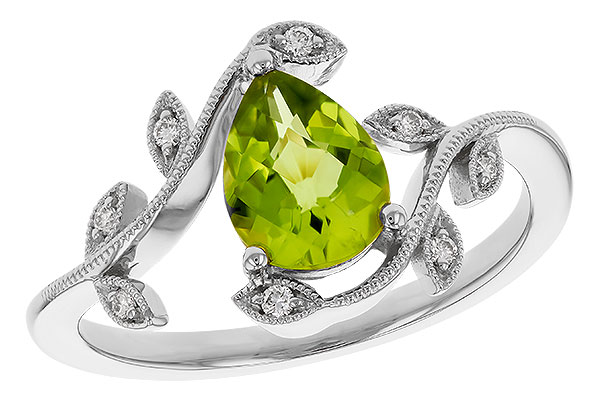B329-20520: LDS RG 1.16 PERIDOT 1.22 TGW (8x6MM PER)