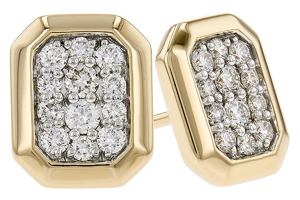B329-25020: EARRINGS .38 TW