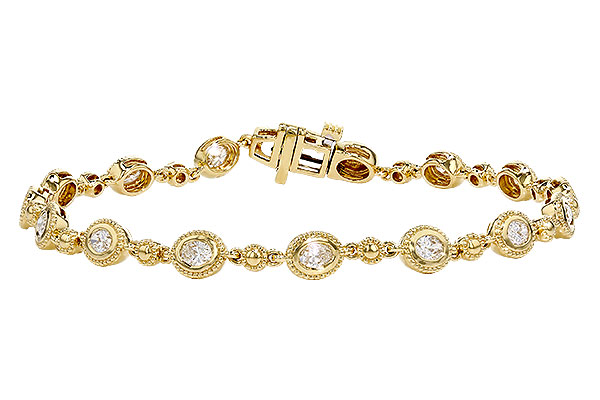 B329-25984: BRACELET 1.25 TW OVAL DIAS (7")