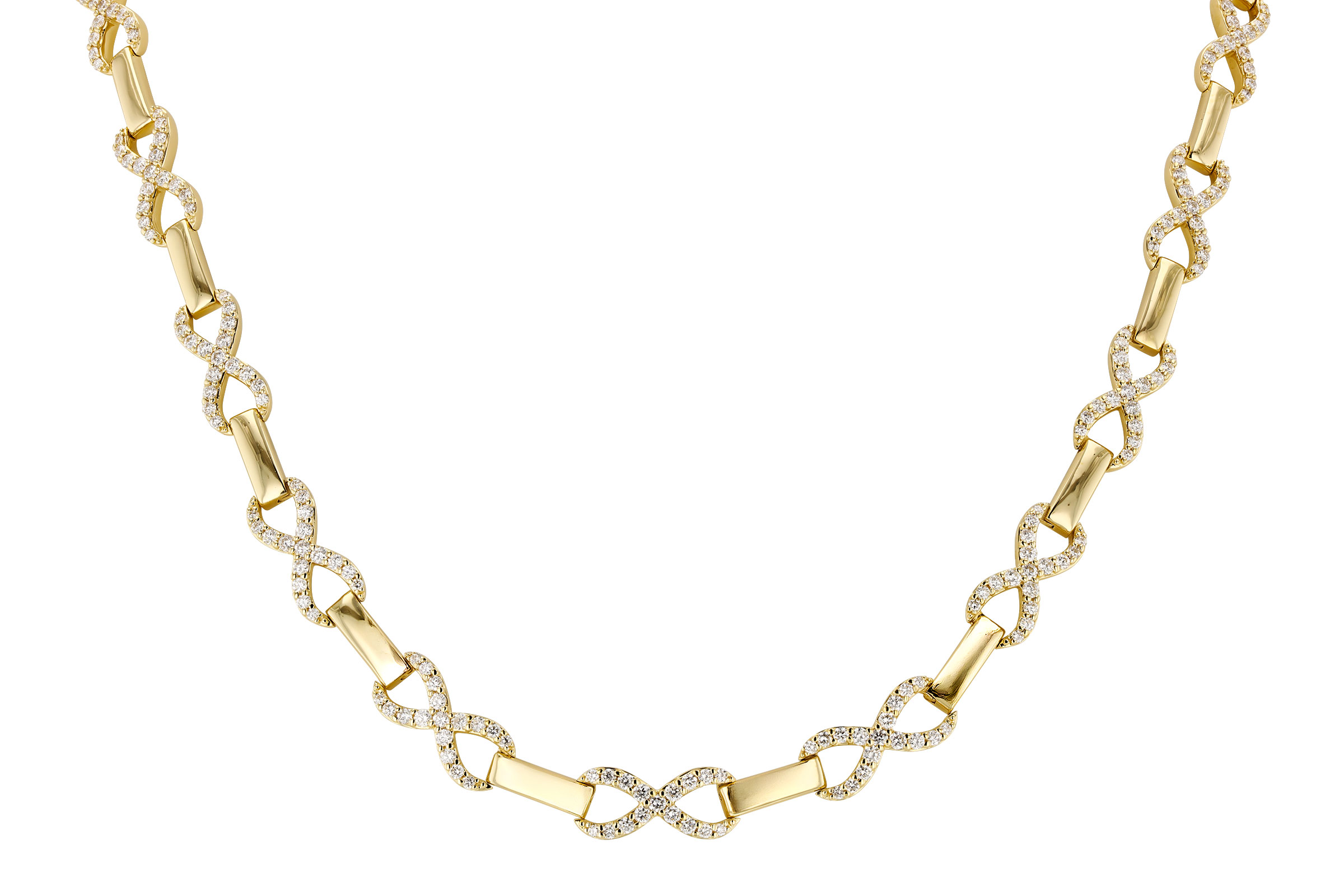 B330-11420: NECKLACE 2.20 TW (17")