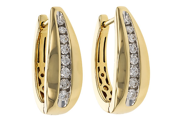 C328-35920: EARRINGS .40 TW