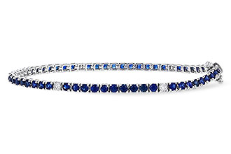 C329-19611: BRACELET 3.27 TW SAPP 3.52 TGW (7")