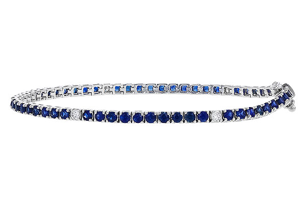 C329-19611: BRACELET 3.27 TW SAPP 3.52 TGW (7")