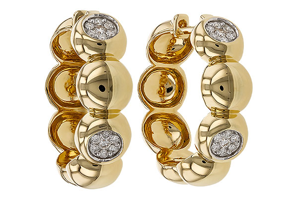 C329-23266: EARRINGS .20 TW