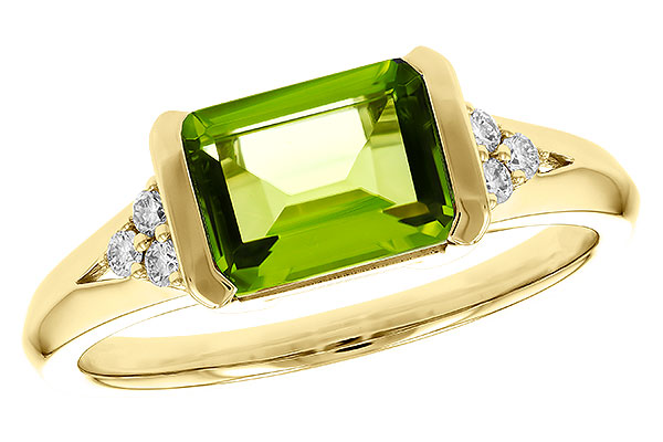 C329-25029: LDS RG 1.52 PERIDOT 1.61 TGW (8X6MM PER)