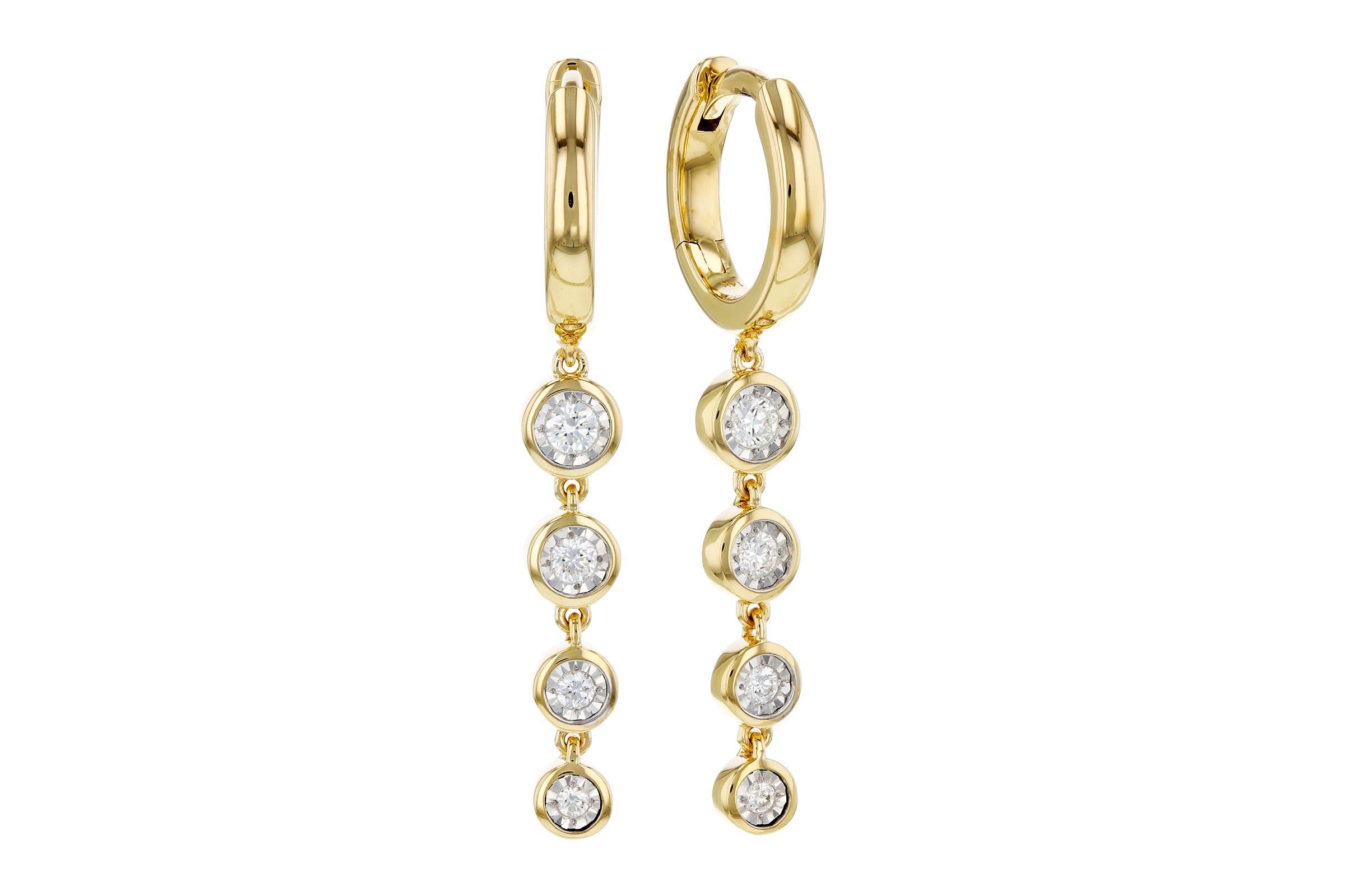 C330-11366: EARRINGS .23 TW