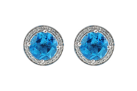 D241-94175: EARR 4.22 BLUE TOPAZ 4.41 TGW