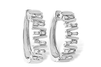 D244-68711: EARR .30 TW BAGUETTE DIAS