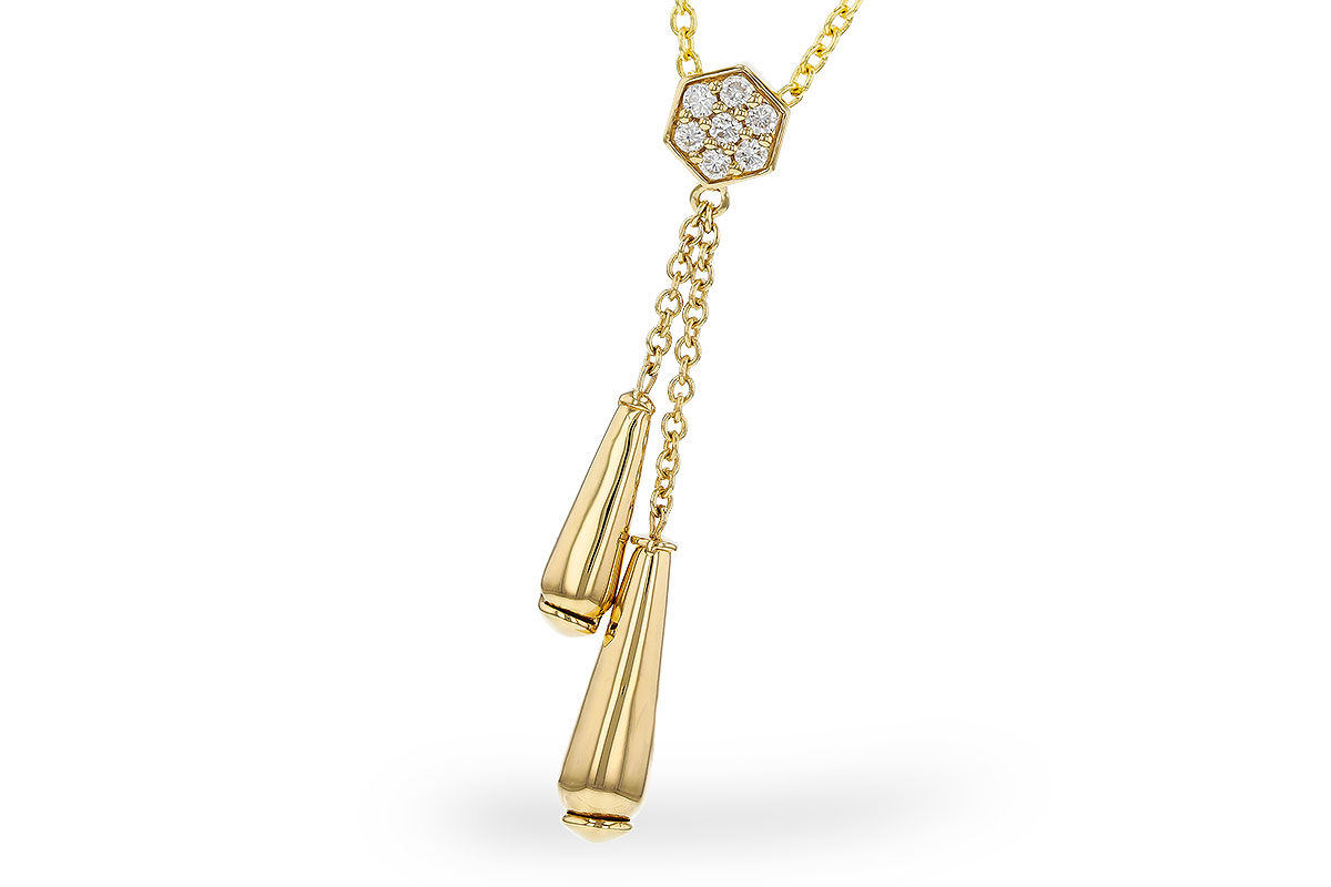 D329-19593: NECKLACE .11 TW