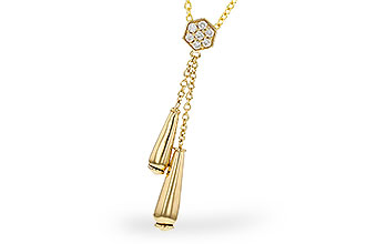 D329-19593: NECKLACE .11 TW