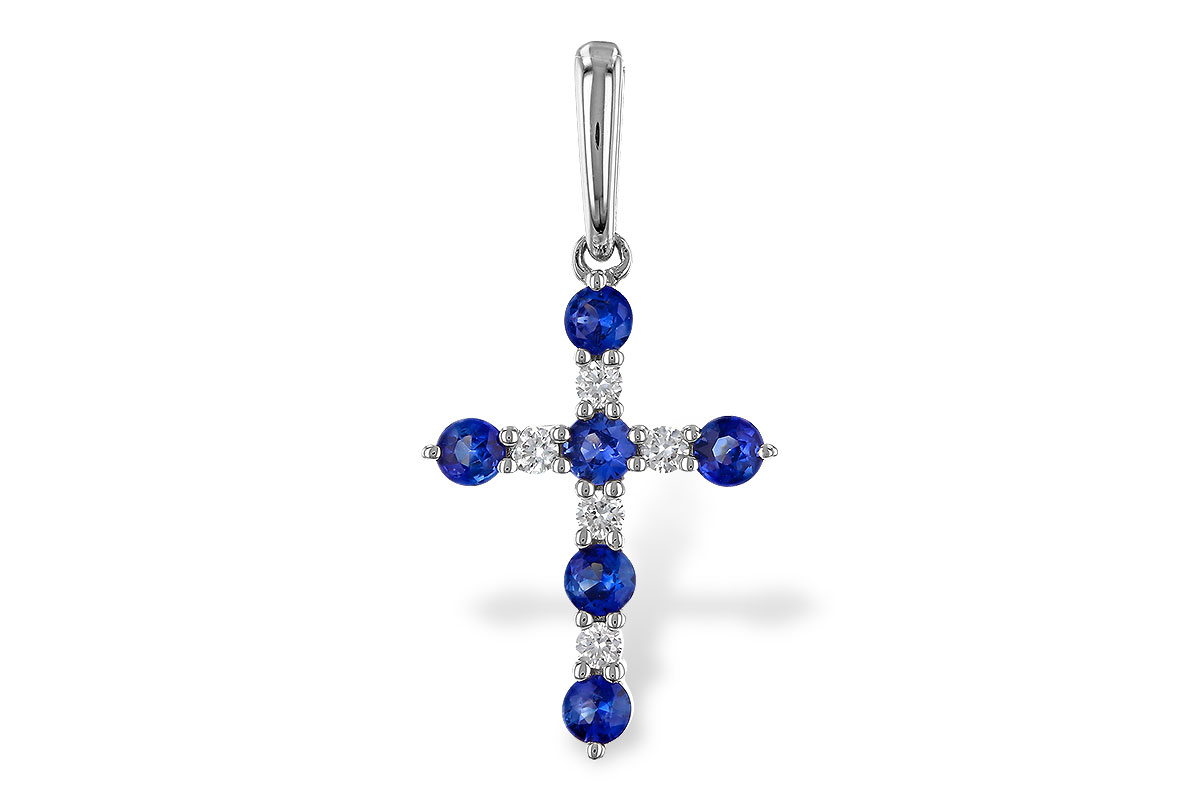 D329-20466: PENDANT .34 TW SAPP .42 TGW
