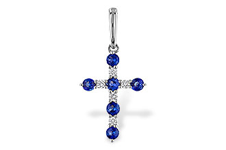 D329-20466: PENDANT .34 TW SAPP .42 TGW