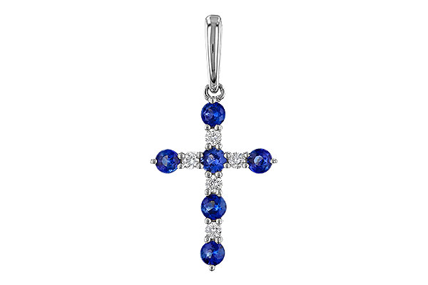D329-20466: PENDANT .34 TW SAPP .42 TGW