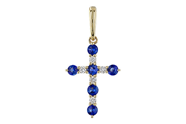 D329-20466: PENDANT .34 TW SAPP .42 TGW