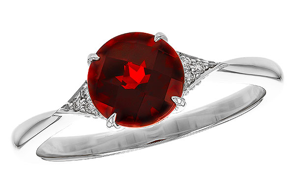 D329-25020: LDS RG 1.46 GARNET 1.48 TGW (7MM RD)