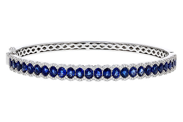 D329-25920: BANGLE 5.09 TW SAPPHIRE 5.65 TGW