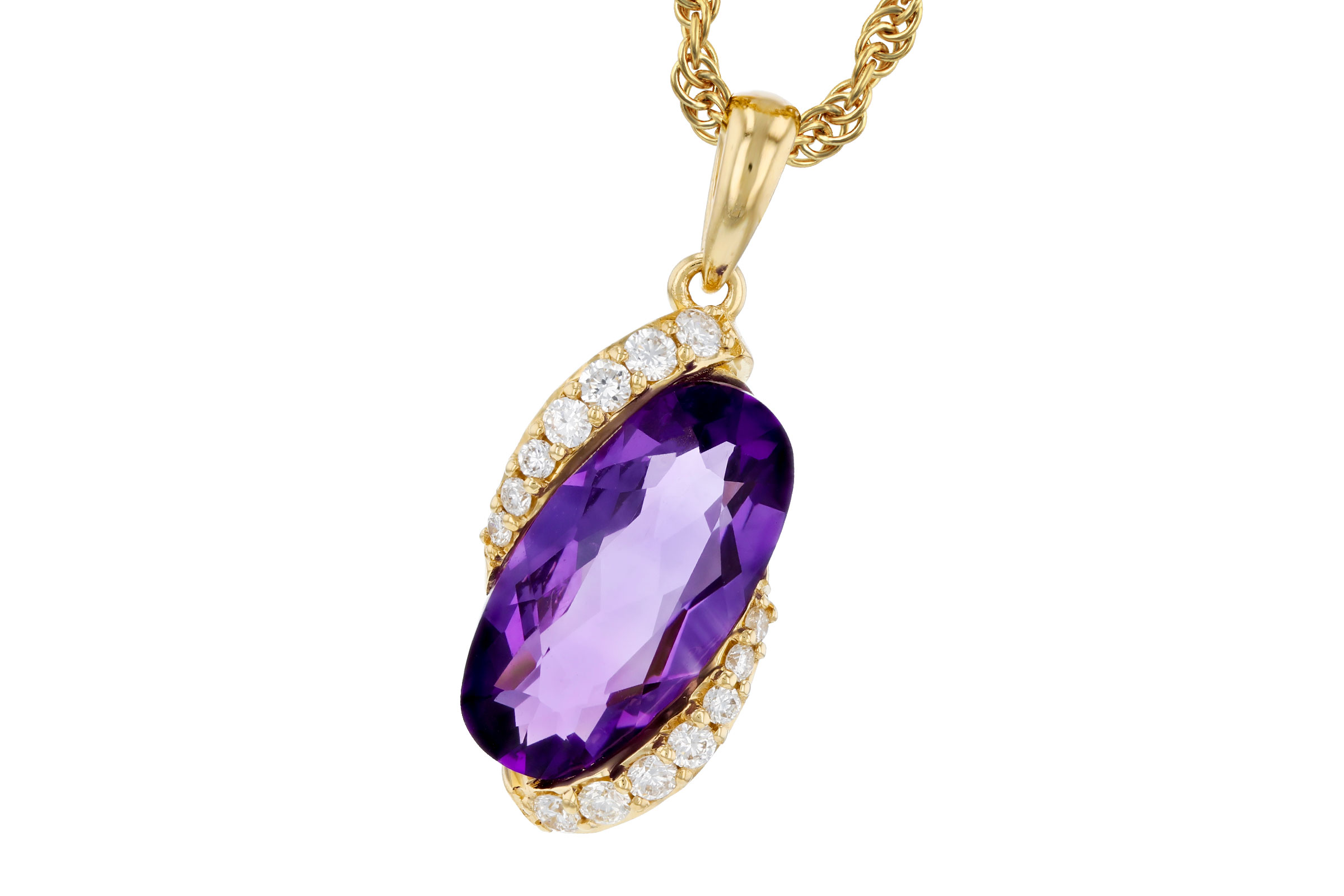 D330-11402: NECK 1.72 AMETHYST 1.84 TGW (12x6MM AMY)