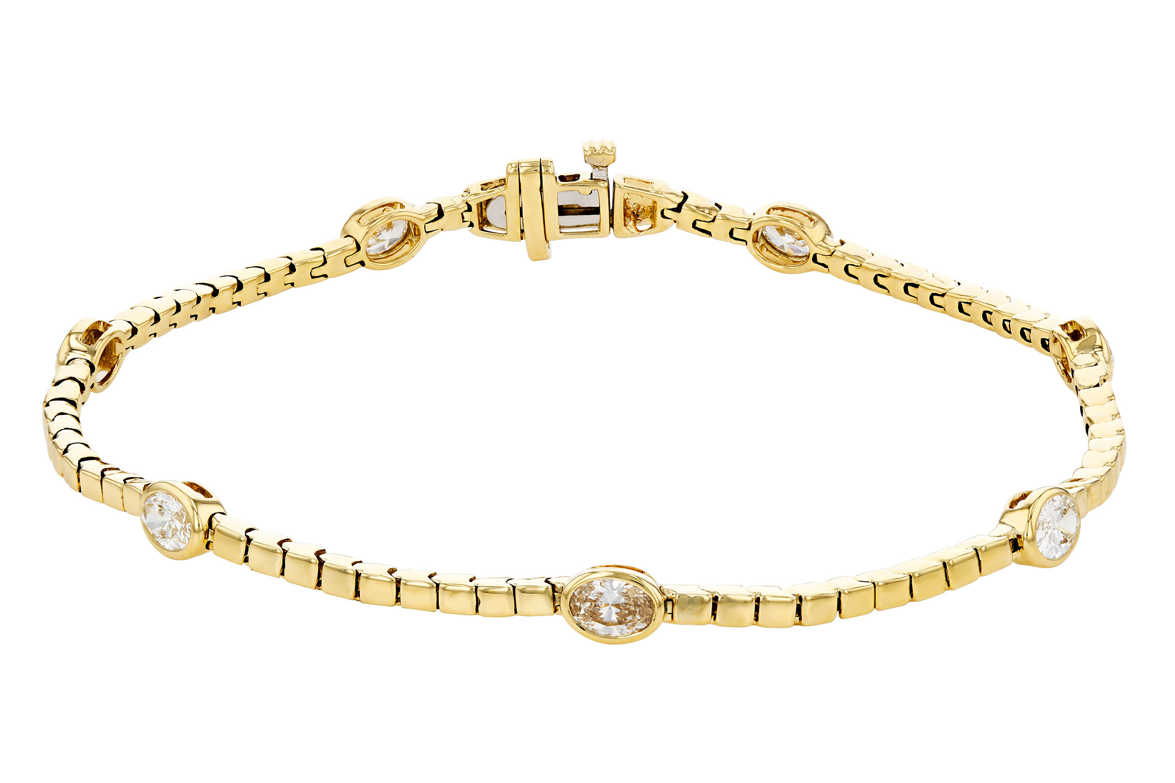 D330-11420: BRACELET 1.30 TW OVAL DIA (7")