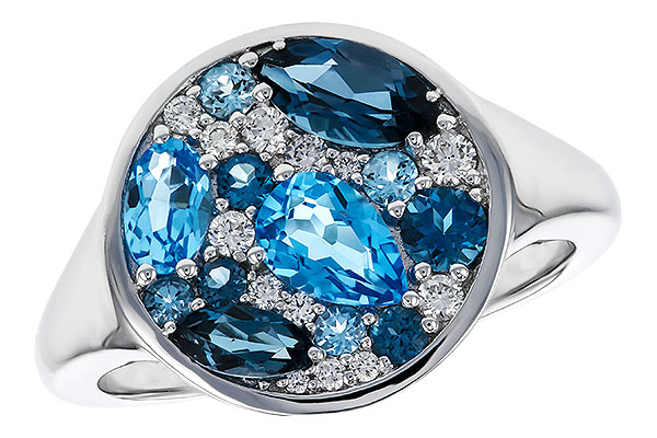 E329-22302: LDS RG 1.80 TW BLUE TOPAZ 1.96 TGW