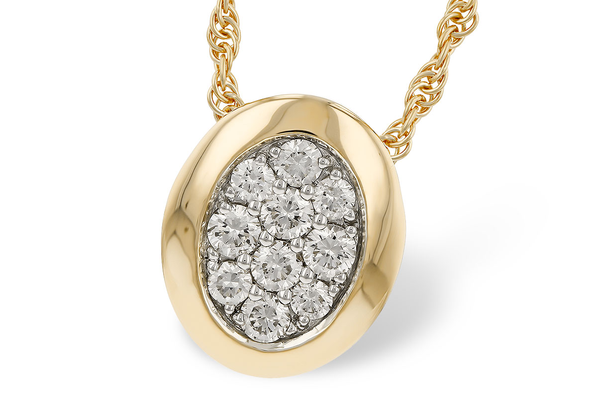 E329-25011: NECKLACE .25 TW