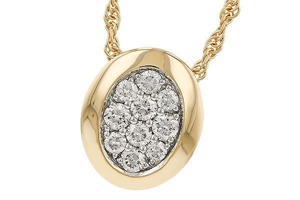 E329-25011: NECKLACE .25 TW