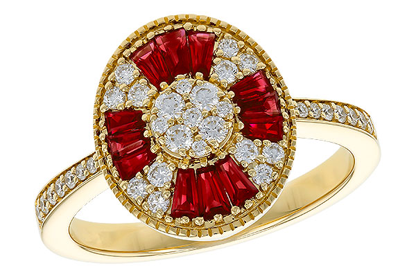 E329-25075: LDS RG .54 TW RUBY .84 TGW