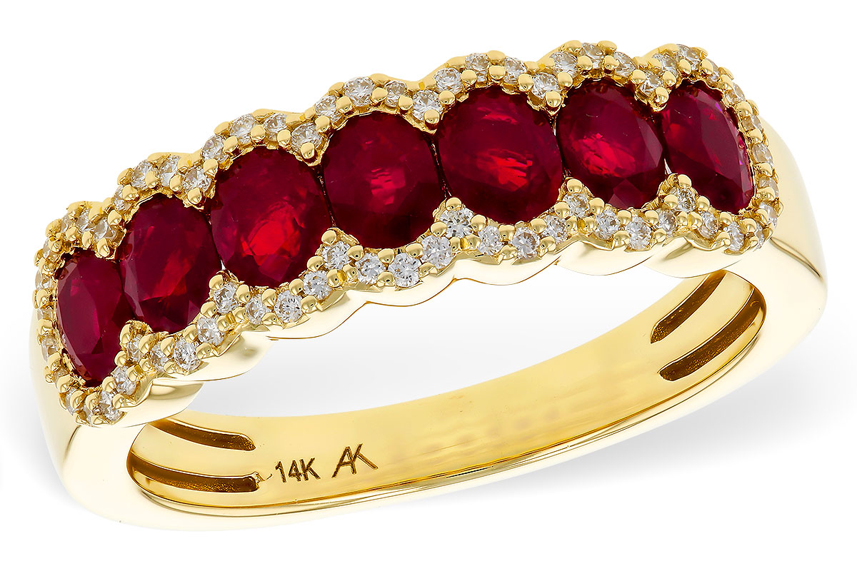 E329-25920: LDS WED RG 1.40 TW RUBY 1.57 TGW