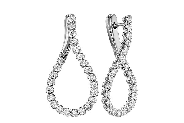 E330-09593: EARRINGS 1.50 TW