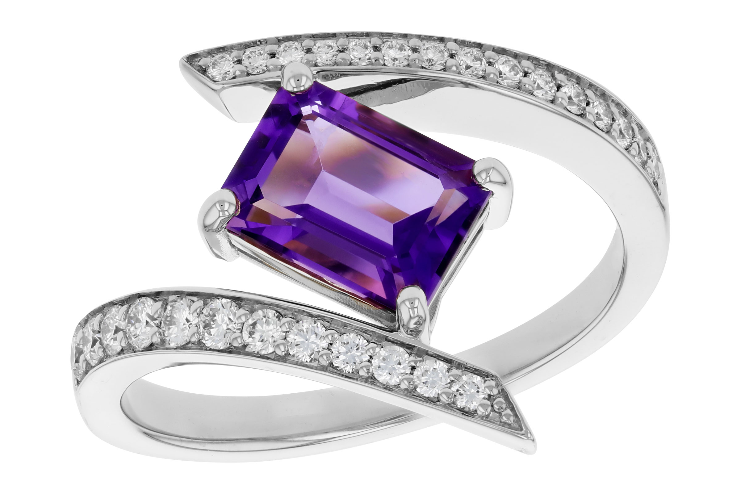 E330-12329: LDS RG 1.36 AMETHYST 1.63 TGW (8x6MM AMY)