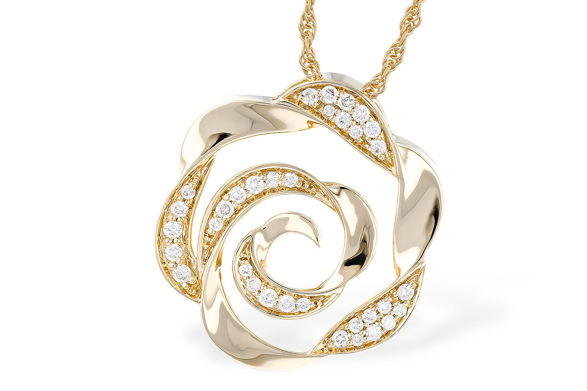 F328-30484: NECKLACE .20 TW