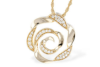 F328-30484: NECKLACE .20 TW