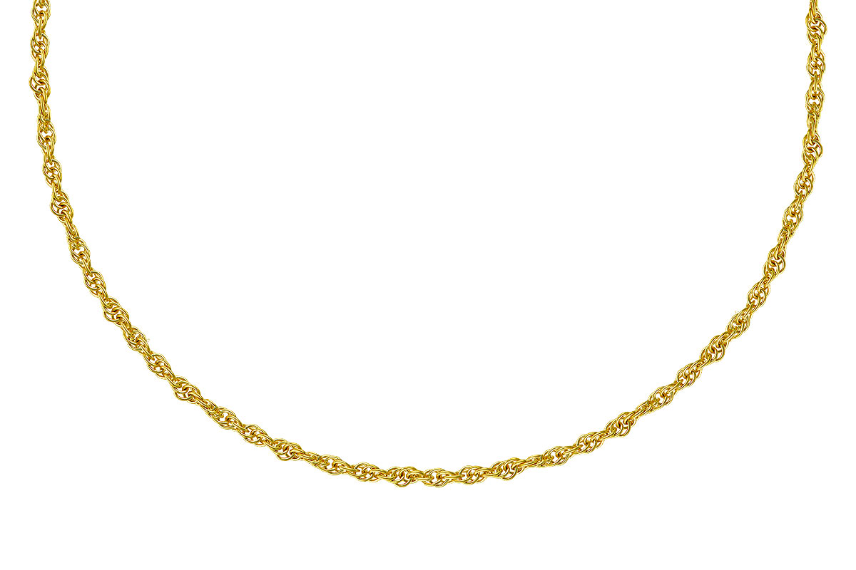 F328-33238: ROPE CHAIN (22IN, 1.5MM, 14KT, LOBSTER CLASP)