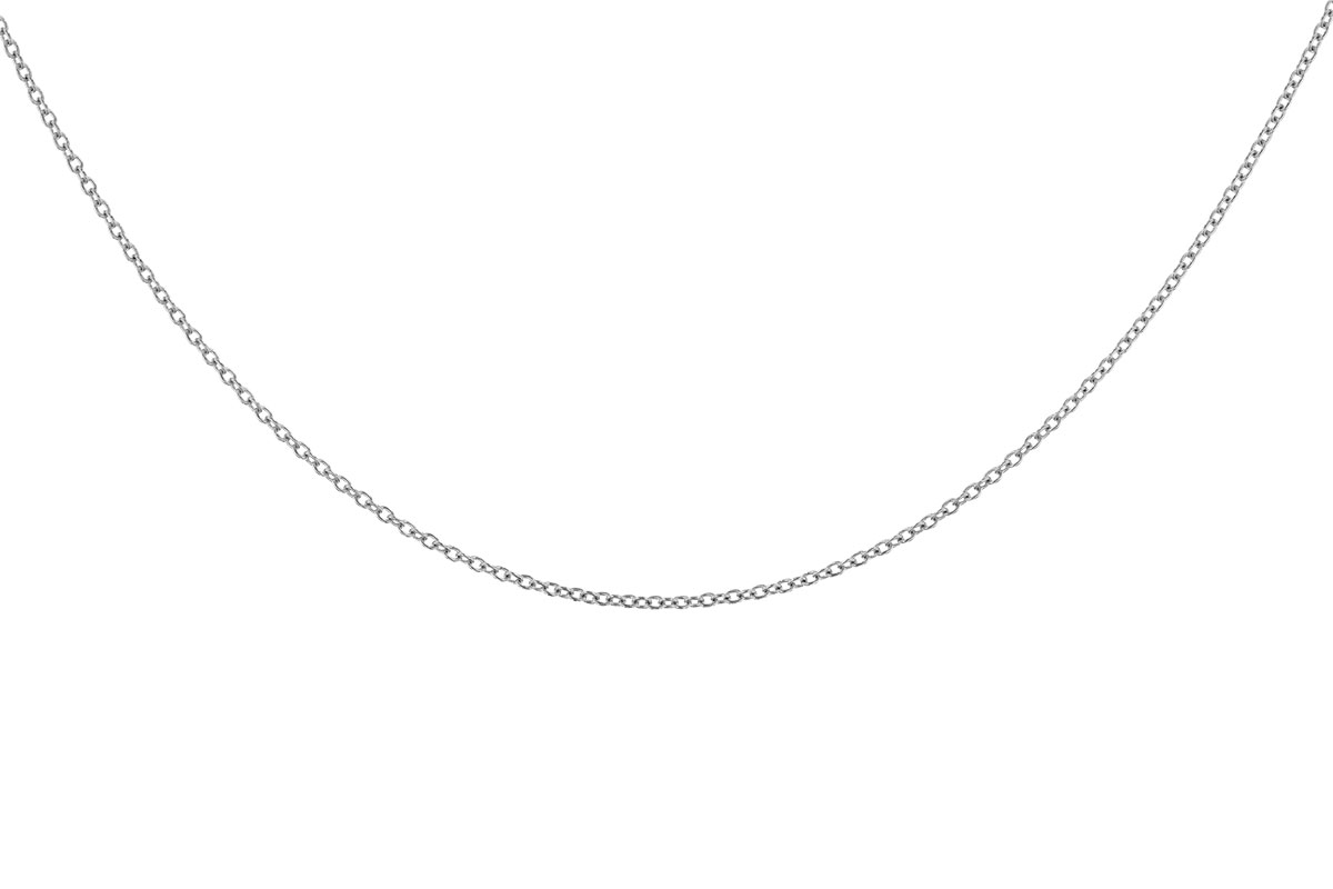 F328-34120: CABLE CHAIN (18IN, 1.3MM, 14KT, LOBSTER CLASP)