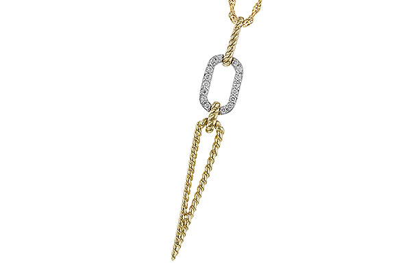 F329-20484: NECKLACE .14 TW