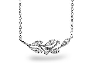 F329-21365: NECKLACE .32 TW (18")