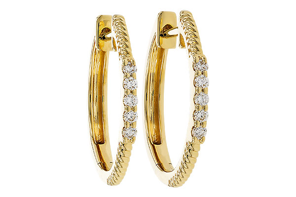 F329-23247: EARRINGS .11 TW