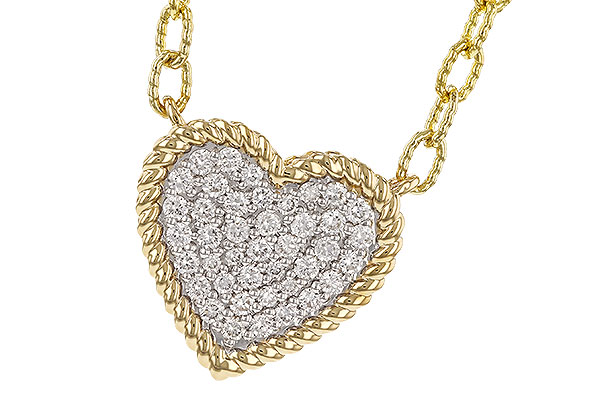 F329-24102: NECKLACE .32 TW (18")