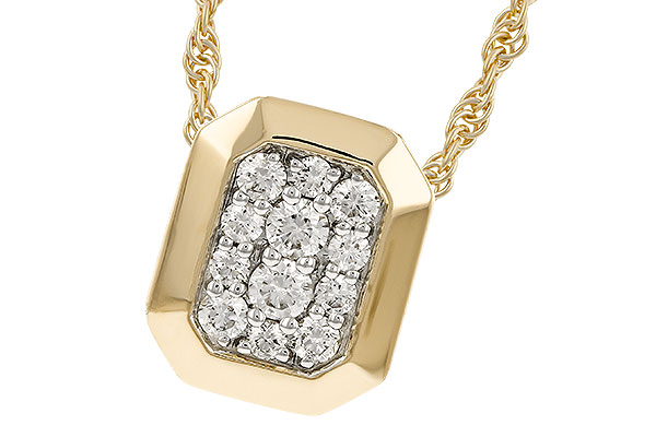 F329-25011: NECKLACE .25 TW