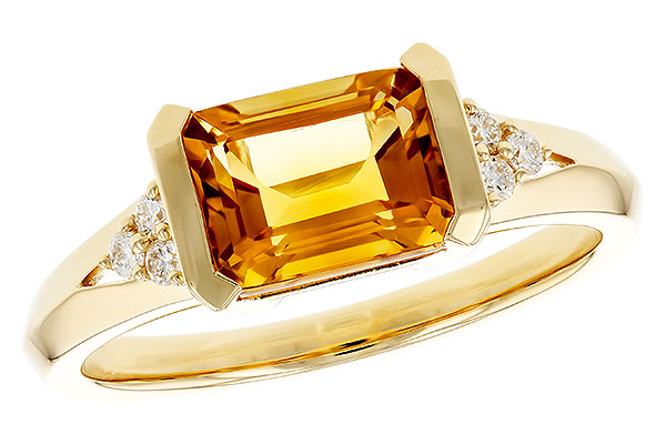 F329-25029: LDS RG 1.46 CITRINE 1.55 TGW (8x6MM CIT)