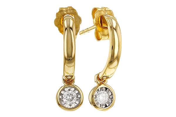 F329-25047: EARRINGS .10 TW