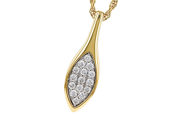 F329-25084: NECKLACE .20 TW