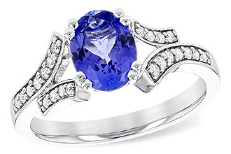 G244-70538: LDS RG 1.15 TANZANITE 1.30 TGW